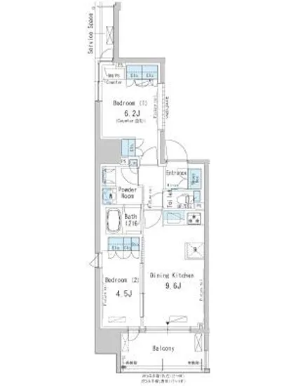 パークアクシス新御徒町East 403