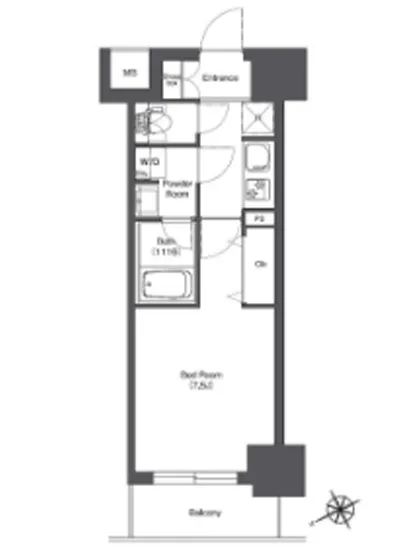 コンフォリア門前仲町ウエスト 1202