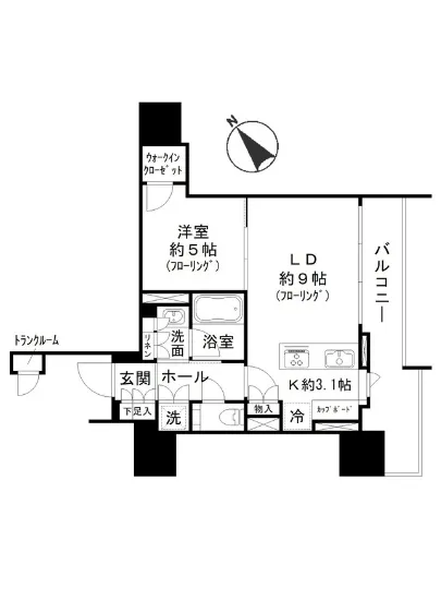 ブランズ愛宕虎ノ門 5F