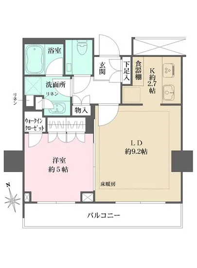 ザ・レジデンス四谷ガーデン 402