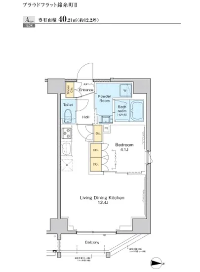 プラウドフラット錦糸町2 301