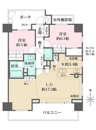 ザ・パークハウス東品川 607