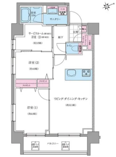 クレヴィアリグゼ世田谷松陰神社前 806