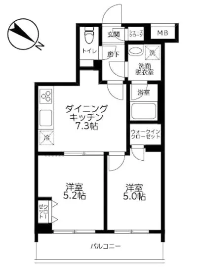 ルフレ世田谷ノール 404