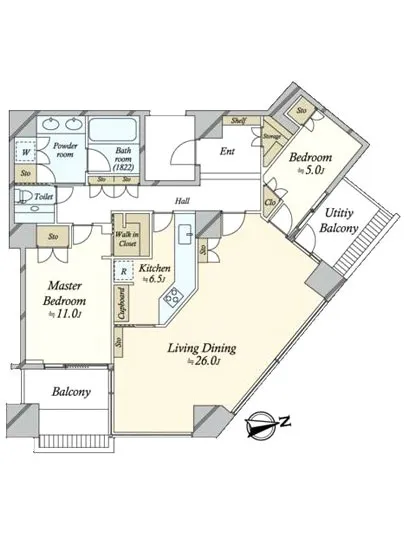 パークマンション千鳥ヶ淵 10F