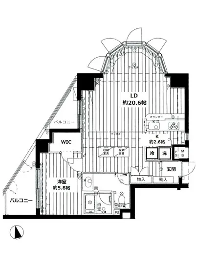 フリーディオ四谷三丁目 1201