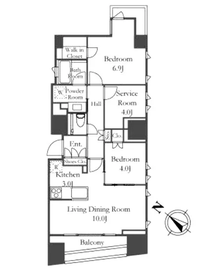 プラウド日本橋浜町 7F