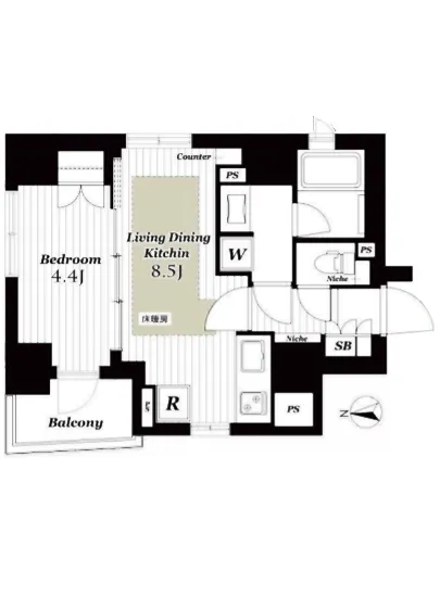 オープンレジデンシア目白アベニュー 8F