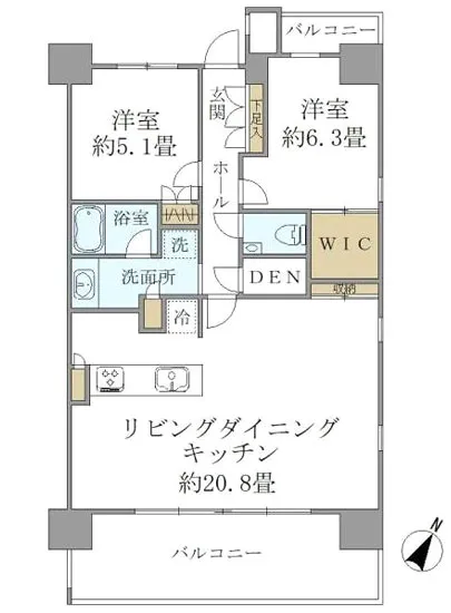 リビオ目黒ザ・プレイス 1404