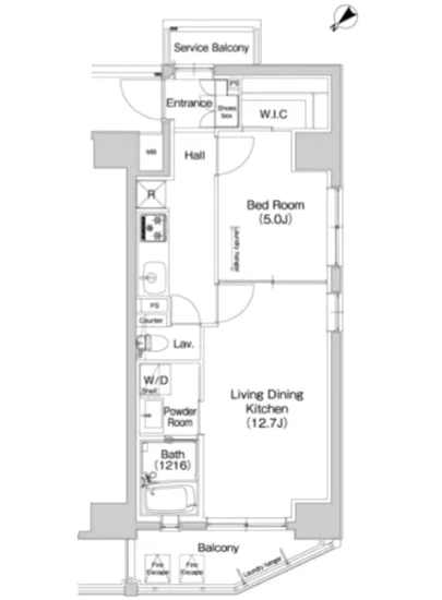 プラウドフラット東中野 102