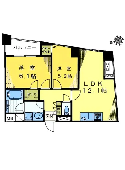 ユニロイヤル西早稲田 1301