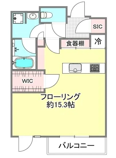 オープンレジデンシア下北沢ウエスト・テラス 3F