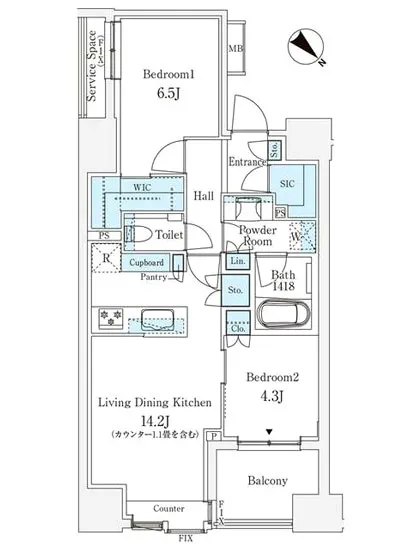 パークホームズ日本橋水天宮前 1003