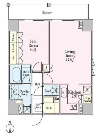 クレストコート白金高輪 906