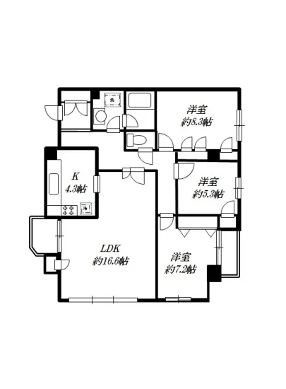 クレール高輪 5F