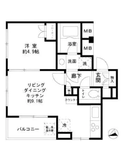 アクティス中目黒トリアード 301