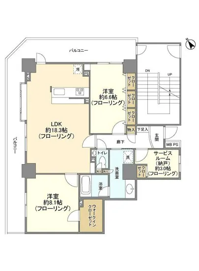ライオンズタワー池袋 2801