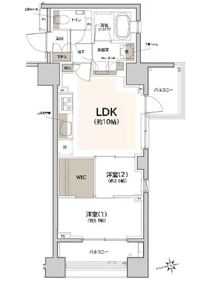 クレヴィア東京八丁堀中央湊 6F