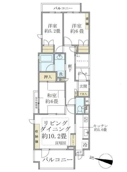 グランヴェール長者丸 305