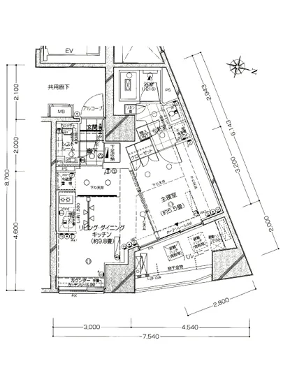 ピアース白金台 4F