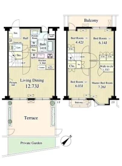 BLESS学芸大学ザ・コート 102