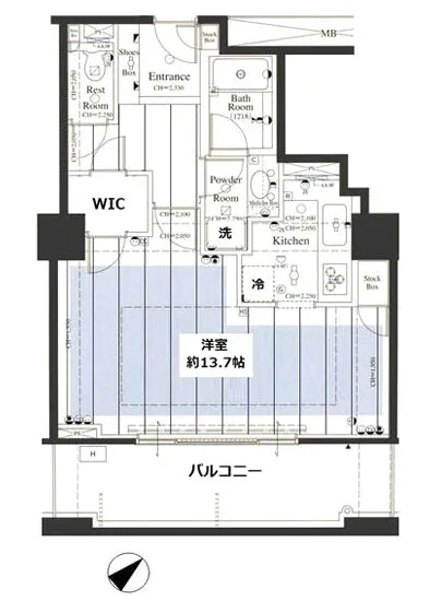 ザ・タワーグランディア 412