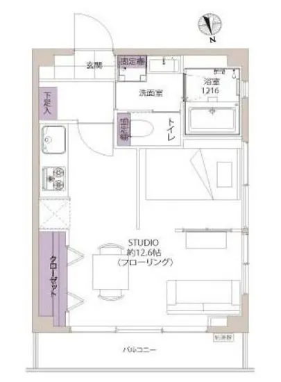 秀和第2材木町レジデンス 301