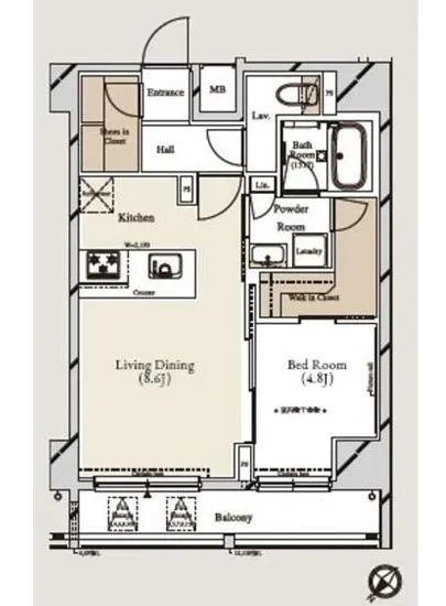 アーバンコア月島 801