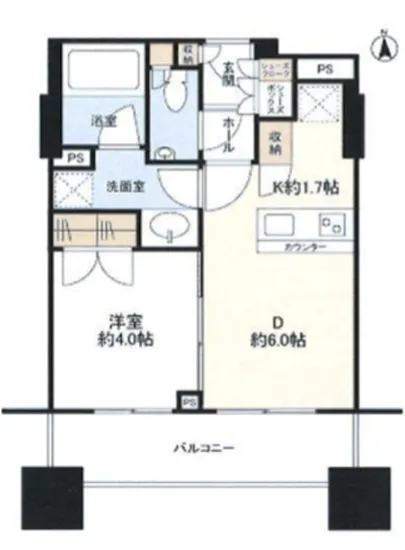 クオリア神南フラッツ 2F