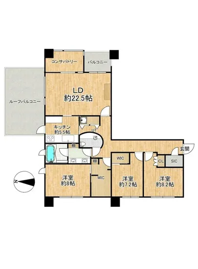 マスタービューレジデンス 7F