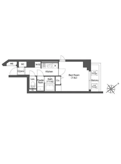 アイフラット中目黒 101