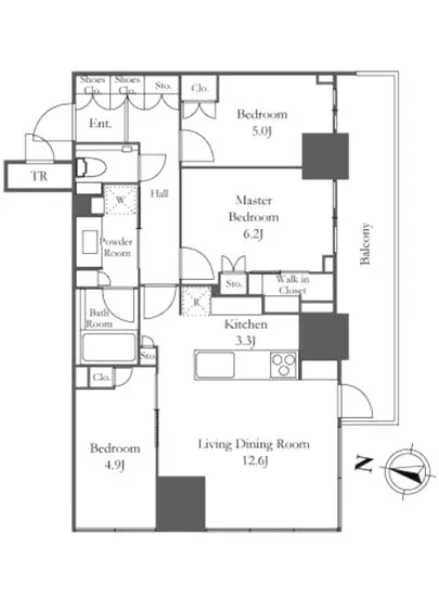 パークコート文京小石川ザ・タワー 27F