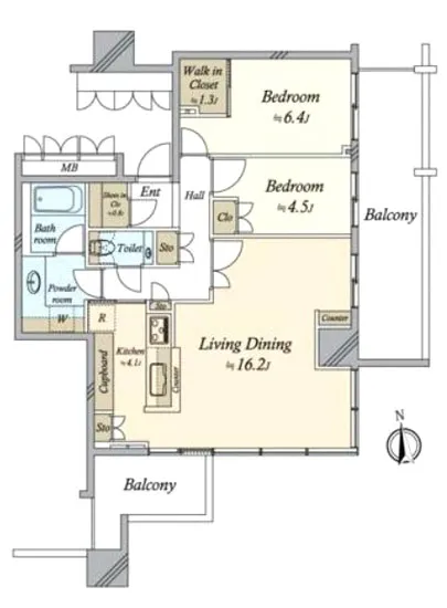 パークタワー目黒 17F