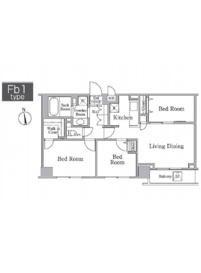 レジディア西小山 408