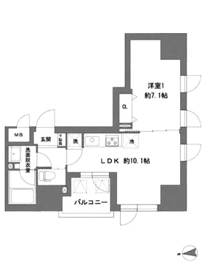 ラ・ヴィータ東上野 401