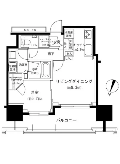 ザ・パークハウス日本橋蛎殻町レジデンス 511