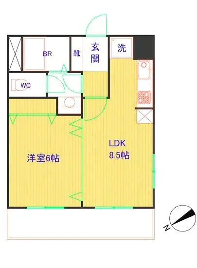 エルエースイート上野 8F