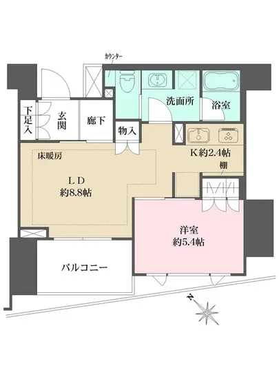 ザ・パークハウス目黒青葉台 203