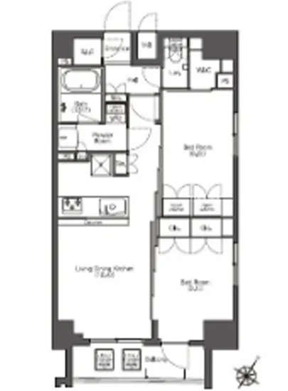 コンフォリア滝野川 1005
