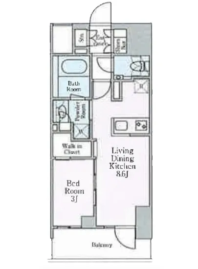 グランリビオ芝大門 809