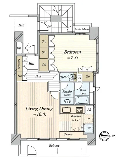 プランシェードメイツ白金 8F