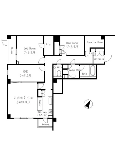 アプリーレ高輪台 201