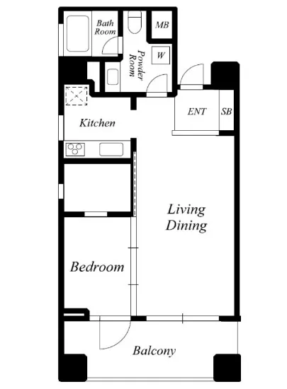 コートモデリア白金 401
