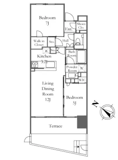 シティハウス中目黒レジデンス 1F