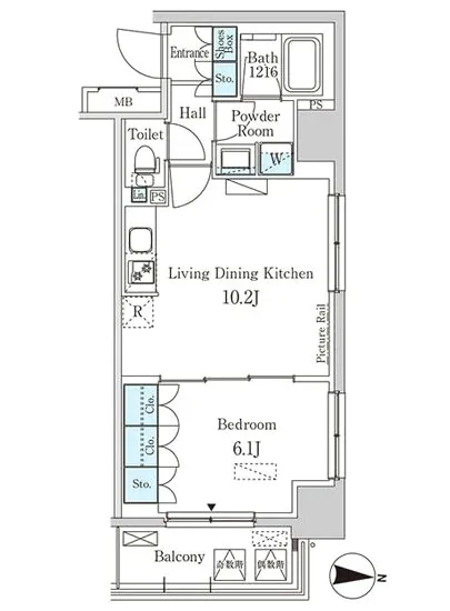 パークアクシス本所・親水公園 808