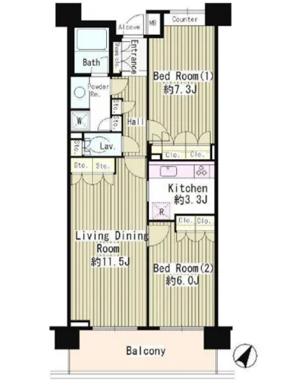 クラッサ目黒 608