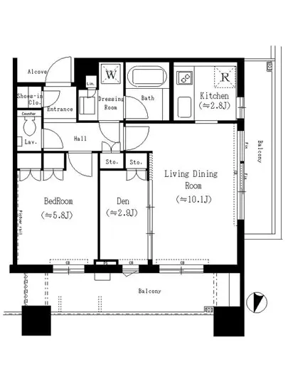 テラス渋谷美竹 1611