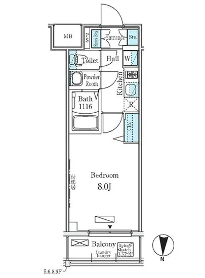 ディームス東陽町2 605