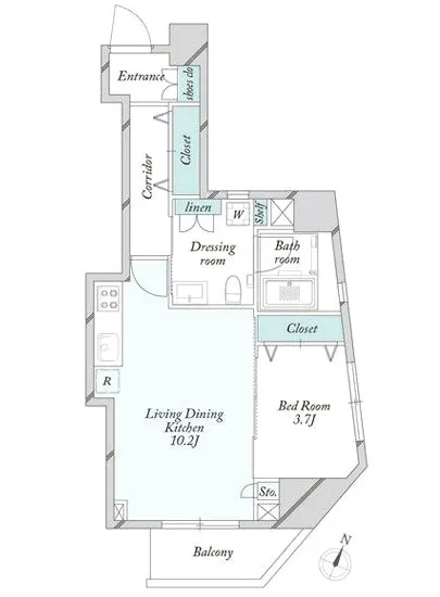 グランカーサ門前仲町 1001
