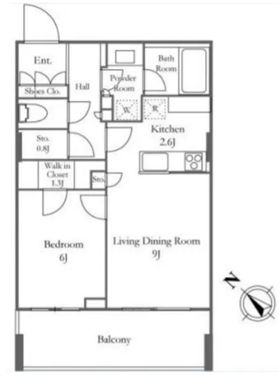 パークシティ大崎ザレジデンス 1006